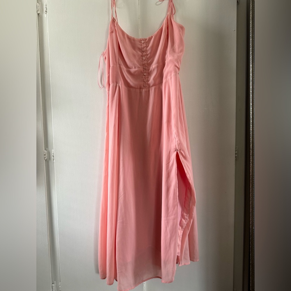 Abercrombie & Fitch Pink Wedding Dress - Picture 4 of 6